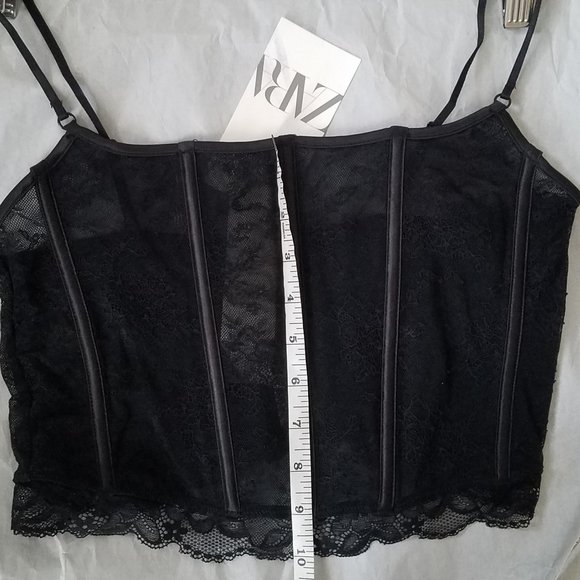 NWT LACE CORSET BLACK - REF. 1067/404. - Picture 10 of 10